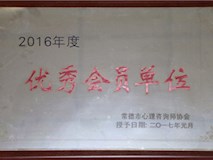2017年常德市心理咨詢師協(xié)會授牌